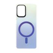 قاب هولوگرامی طرح مگ سیف دو رنگ Samsung Galaxy A22 4G / M22 / M32 4G / F22 - یاسی