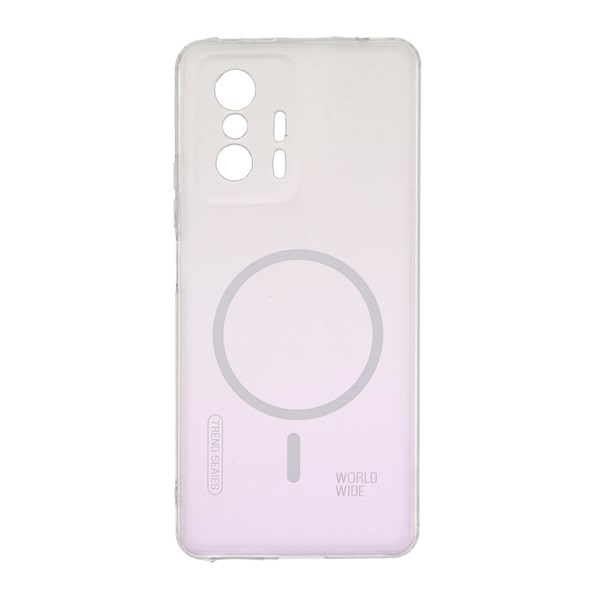 قاب World Wide مات طرح مگ سیف محافظ لنزدار Xiaomi Mi 11T / Mi 11T Pro - یاسی
