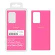قاب سیلیکونی پاک کنی اورجینال درجه یک Samsung Galaxy Note20 Ultra - صورتی فانتزی (پک دار)