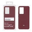 قاب سیلیکونی پاک کنی اورجینال درجه یک Xiaomi Poco F5 Pro / Redmi K60 - زرشکی (پک دار)