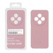 قاب سیلیکونی پاک کنی اورجینال درجه یک Xiaomi Redmi 14C / Redmi A4 / Poco C75 - بنفش کدر (پک دار)