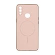 قاب طرح مگ سیف محافظ لنز برجسته Samsung Galaxy A10s - کرم نارنجی