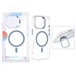 قاب اورجینال Bracket کریستالی MagSafe لنز استندشو Apple iPhone 16 - آبی روشن (پک دار)