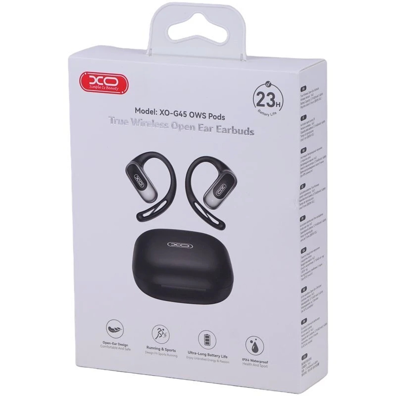 ایرفون بی سیم XO مدل XO-G45 OwsPods - مشکی