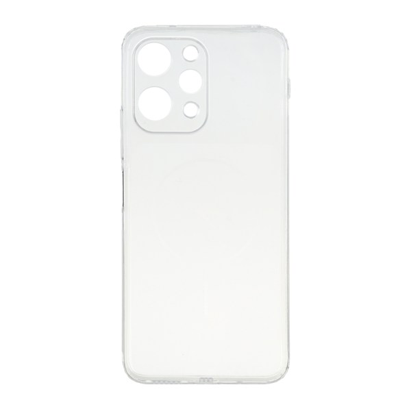 قاب ژله ای شفاف مستطیلی طرح مگ سیف Spark مدل Xiaomi Redmi 12 / Poco M6 Pro 5G