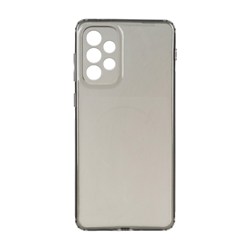 قاب ژله ای شفاف مستطیلی طرح مگ سیف Spark مدل Samsung Galaxy A73 - مشکی
