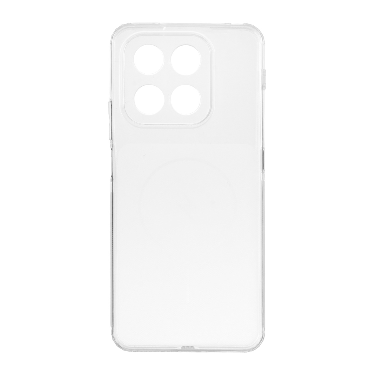 قاب ژله ای شفاف مستطیلی طرح مگ سیف Spark مدل Honor X7d