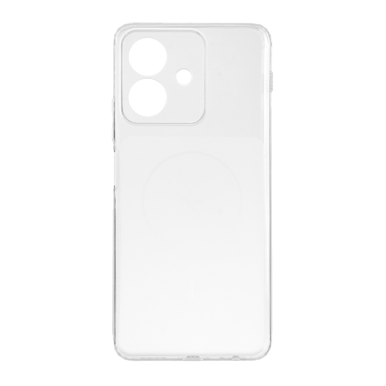 قاب ژله ای شفاف مستطیلی طرح مگ سیف Spark مدل Honor Play 10