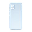 قاب ژله ای شفاف مستطیلی طرح مگ سیف Spark مدل Samsung Galaxy A31 - آبی