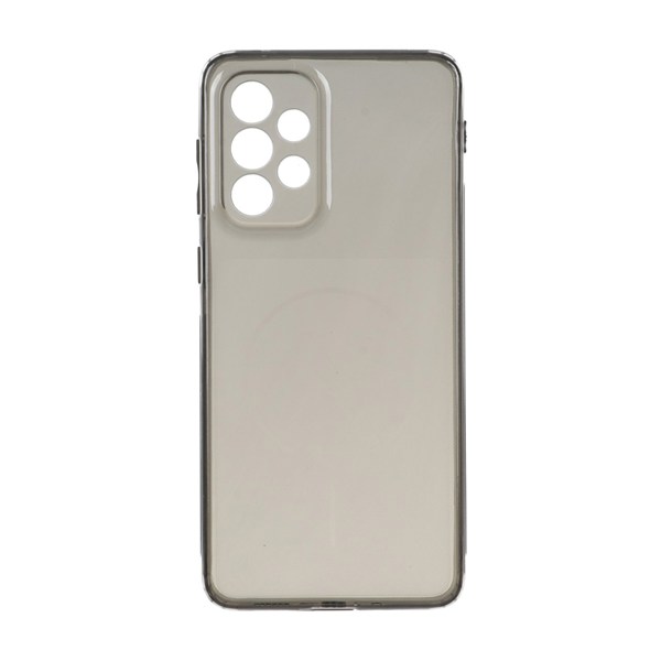 قاب ژله ای شفاف مستطیلی طرح مگ سیف Spark مدل Samsung Galaxy A33 - مشکی