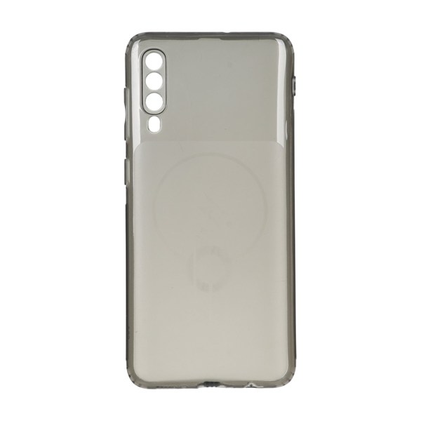 قاب ژله ای شفاف مستطیلی طرح مگ سیف Spark مدل Samsung Galaxy A50 / A50s / A30s - مشکی