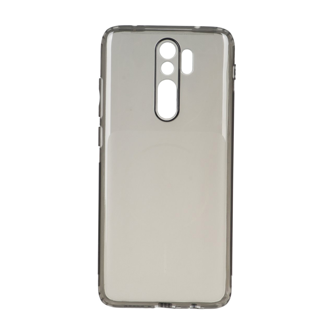 قاب ژله ای شفاف مستطیلی طرح مگ سیف Spark مدل Xiaomi Redmi Note 8 Pro - مشکی