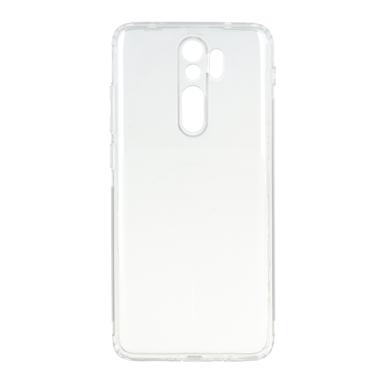 قاب ژله ای شفاف مستطیلی طرح مگ سیف Spark مدل Xiaomi Redmi Note 8 Pro