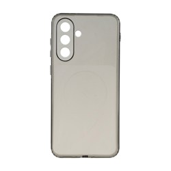 قاب ژله ای شفاف مستطیلی طرح مگ سیف Spark مدل Samsung Galaxy A56 / A36 - مشکی