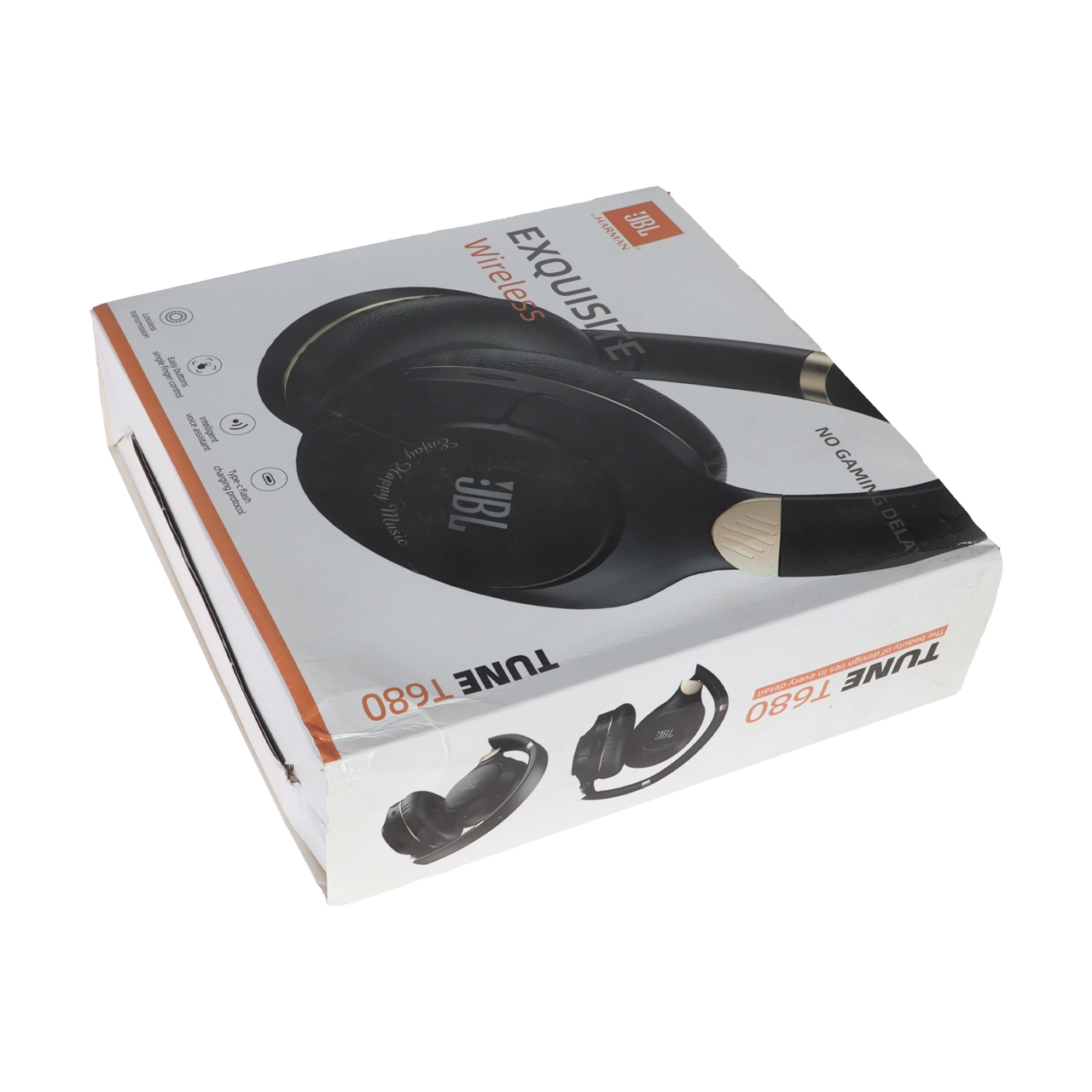 هدفون بی سیم JBL مدل Tune T680 - مشکی - (openbox) MN- High Copy