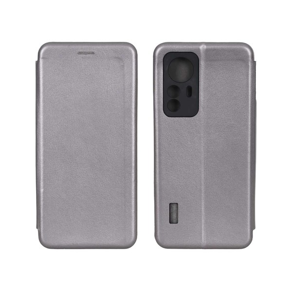 کیف موبایل مغناطیسی محافظ لنزدار Xiaomi Mi 12T / Mi 12T Pro / Redmi K50 - خاکستری