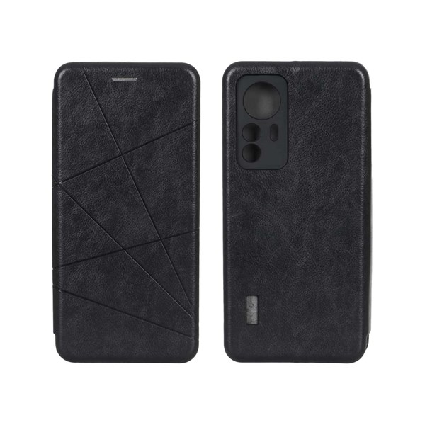 کیف موبایل مغناطیسی محافظ لنزدار Xiaomi Mi 12T / Mi 12T Pro / Redmi K50 - مشکی کد 1