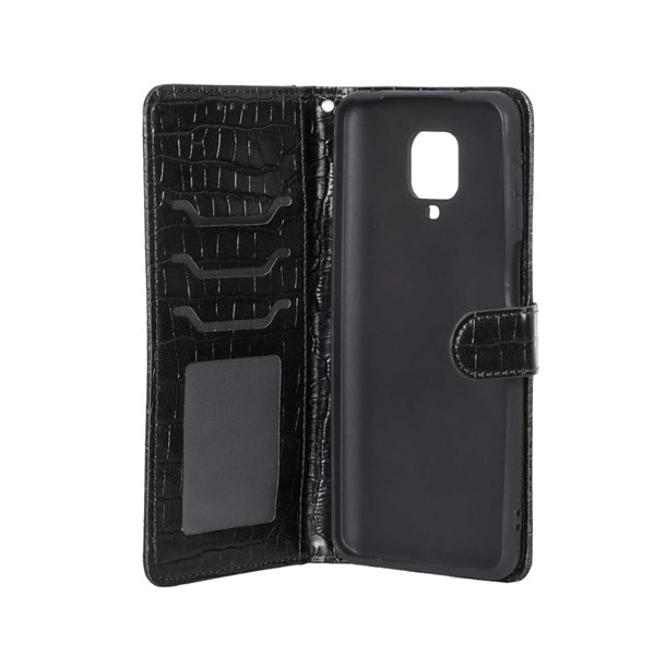 کیف موبایل مگنتی کروکو MNC مدل Xiaomi Redmi Note 9S / Redmi Note 9 Pro / Redmi Note 9 Pro Max - مشکی