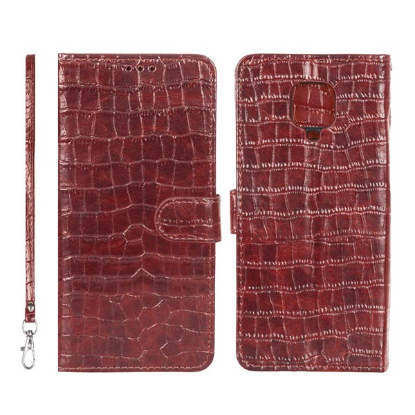 کیف موبایل مگنتی کروکو MNC مدل Xiaomi Redmi Note 9S / Redmi Note 9 Pro / Redmi Note 9 Pro Max - زرشکی