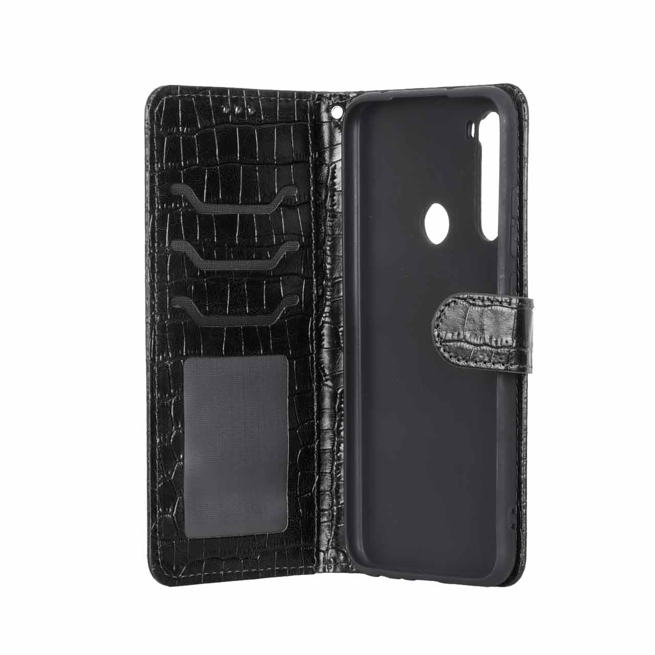 کیف موبایل مگنتی کروکو MNC مدل Xiaomi Redmi Note 8 - مشکی