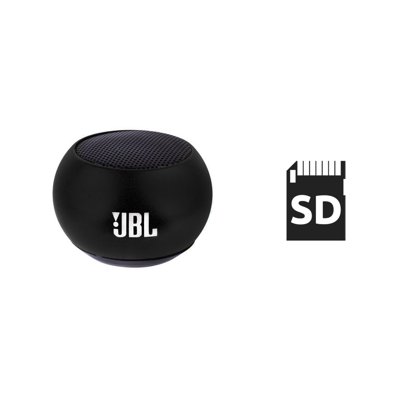 اسپیکر پرتابل رم خور JBL مدل Mini M3 - مشکی High Copy (کارکرده)