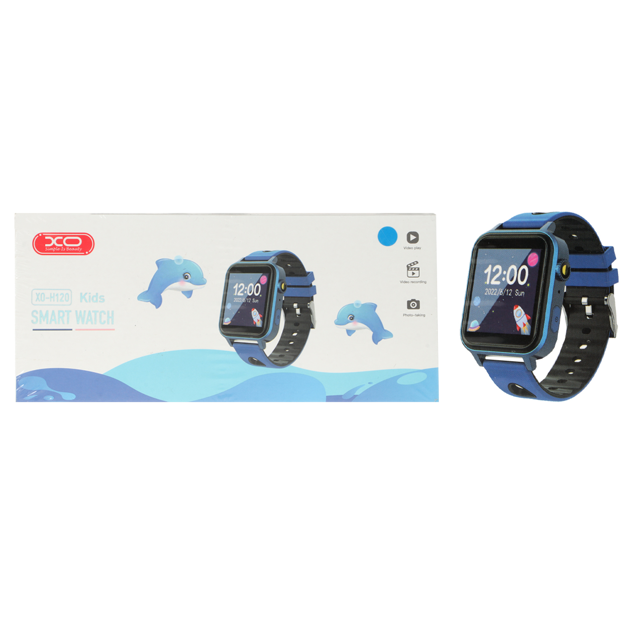 ساعت هوشمند XO مدل XO-H120 - آبی (کارکرده)