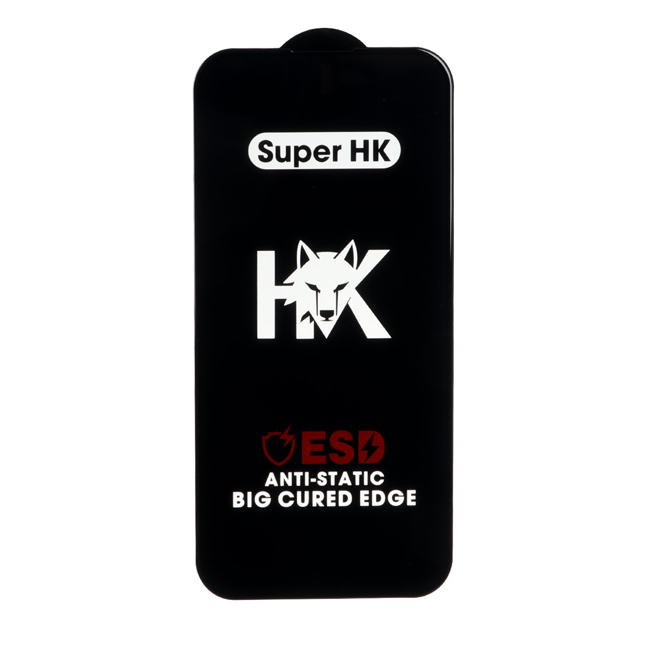 محافظ صفحه نمایش شیشه ای Full Cover ESD Anti Static - Super HK مدل Apple iPhone 15 Pro