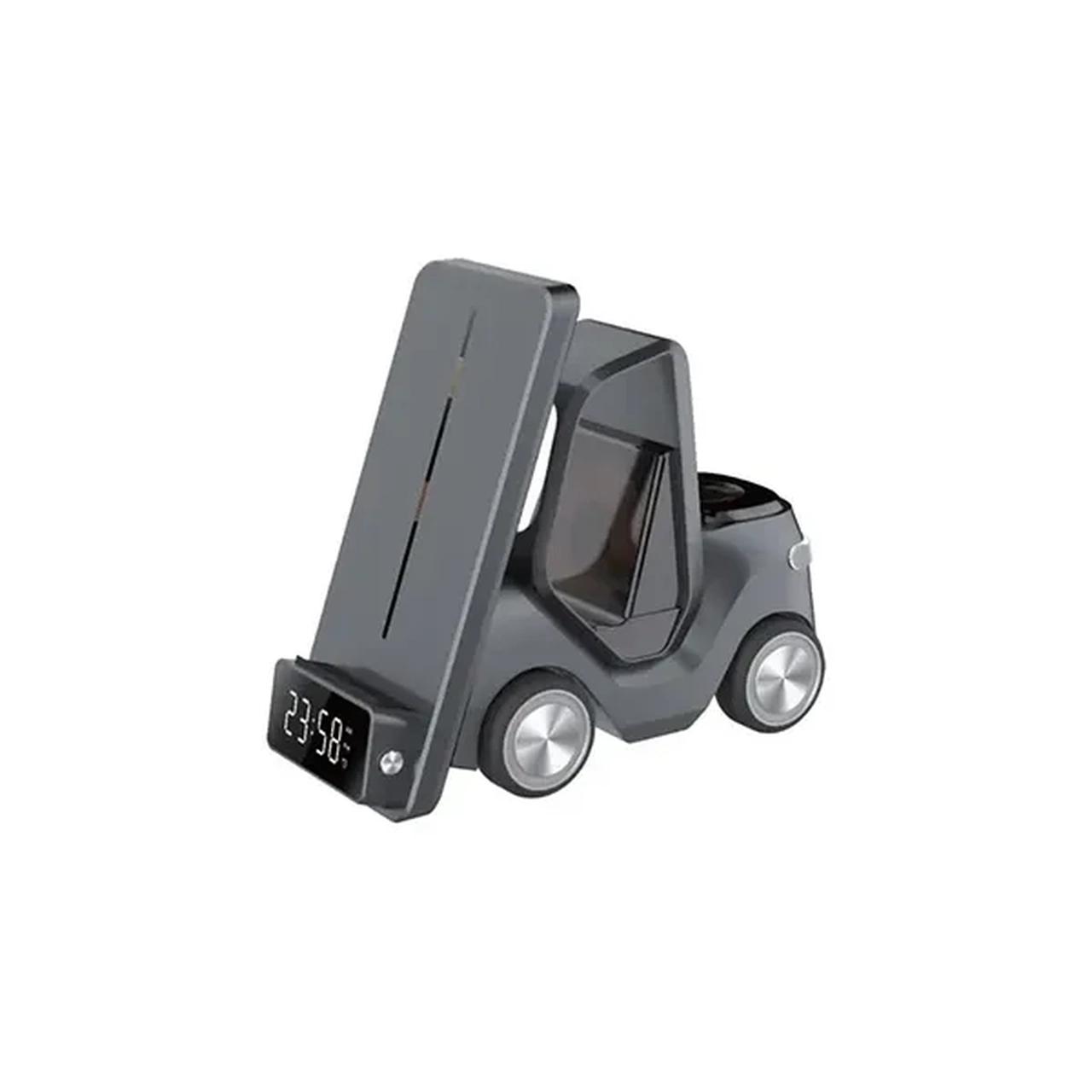 شارژر وایرلس پنج کاره Green Lion مدل 5IN1 Forklift - مشکی - MN (پک ضعیف)