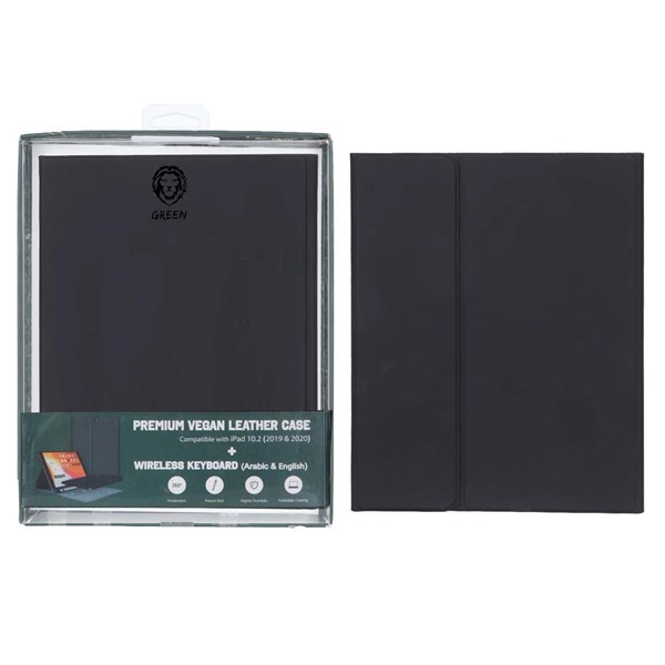 کاور "10.2 Green Lion ipad 2019&2020 مدل GNIPKYCS102ABK - مشکی - MN (پک ضعیف)
