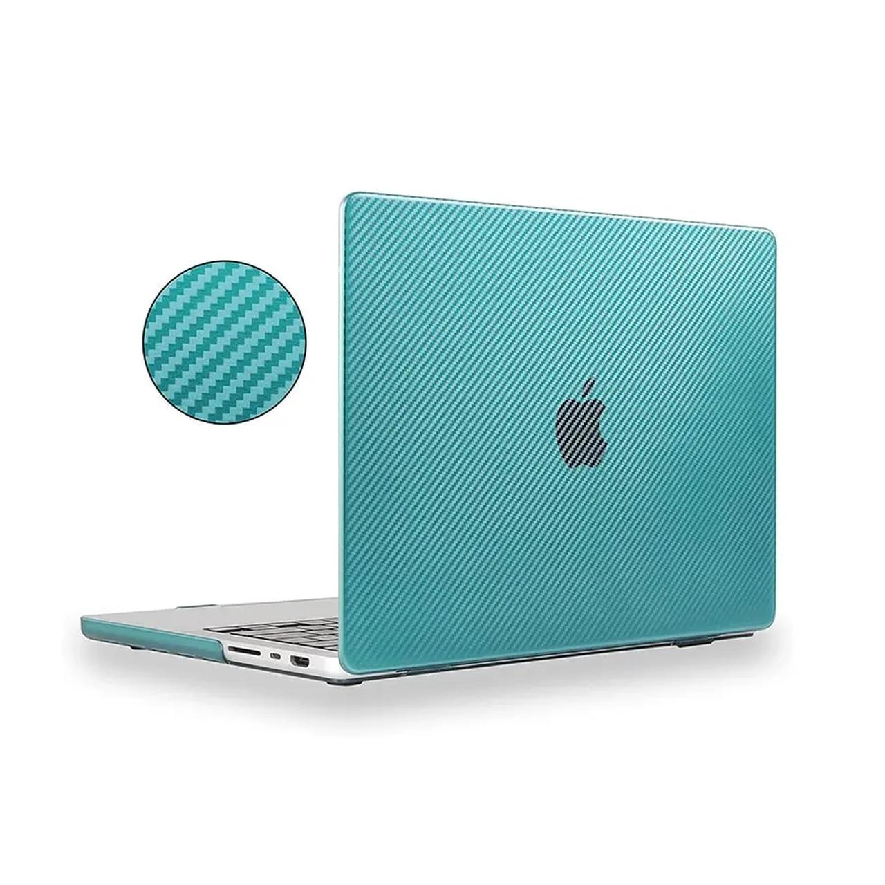 کاور "13 Green Lion MacBook Air 2020 مدل Carbon Fiber Grain GNCFM13AIR20GN - سبز - MN (پک ضعیف)