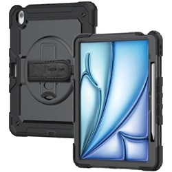 کاور "13 Green Lion iPad Air مدل GNIPDA13CSBK - مشکی - MN (پک ضعیف)