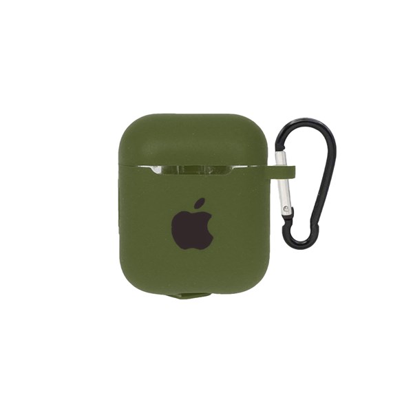 کاور ایرپاد سیلیکونی نازک Apple Airpods 1 / 2 - سبز زیتونی