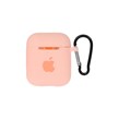 کاور ایرپاد سیلیکونی نازک Apple Airpods 1 / 2 - صورتی