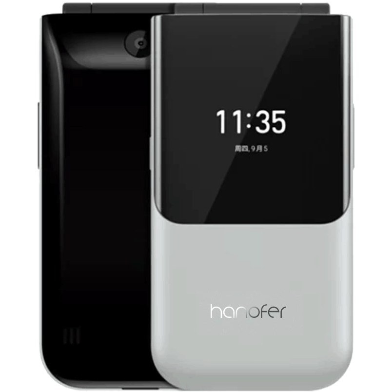 گوشی موبایل Hanofer مدل Flip 2720 ظرفیت 32MB - سفید (سه ماه تعویض)