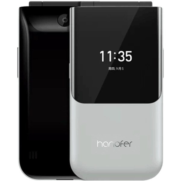 گوشی موبایل Hanofer مدل Flip 2720 ظرفیت 32MB - سفید (سه ماه تعویض)