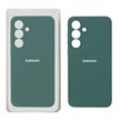 قاب سیلیکونی پاک کنی محافظ لنزدار اورجینال Samsung Galaxy S25 FE - سبز (پک دار)