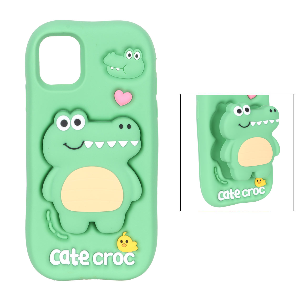 قاب Cate croc استند شو Apple iPhone 11 - سبز