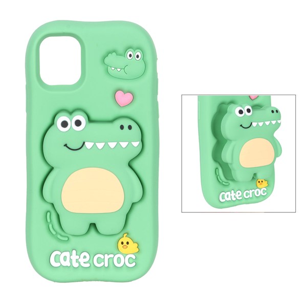 قاب Cate croc استند شو Apple iPhone 11 - سبز
