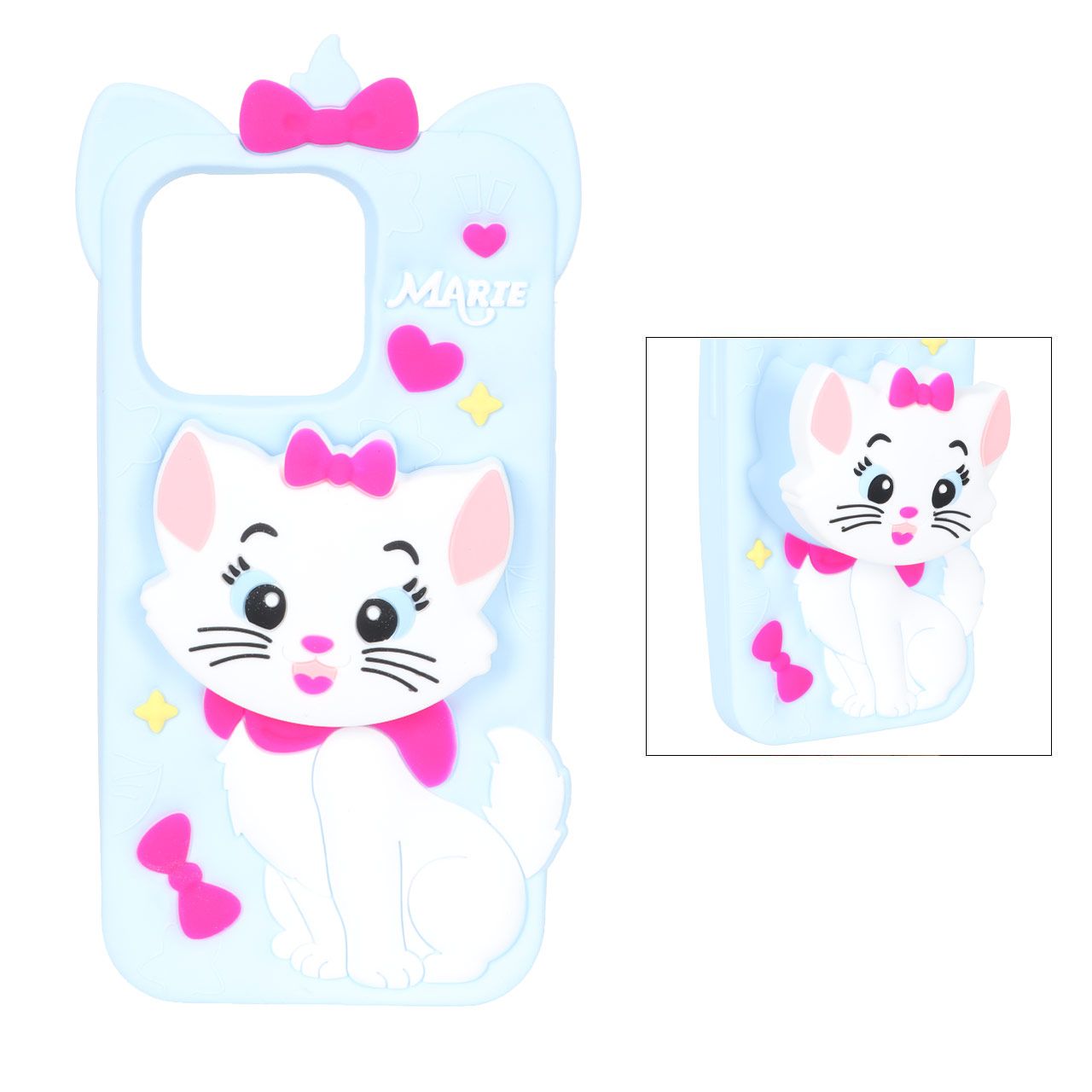 قاب Marie استندشو Apple iPhone 15 Pro / iPhone 14 Pro / iPhone 13 Pro - آبی