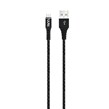 کابل شارژ و دیتا کنفی 1 متری اندروید TSCO مدل TCA 104 - مشکی - MN (بدون پک)