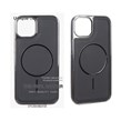 قاب اورجینال Unique Case هاشور مگنت فلزی Gunmetal مدل Apple iPhone 11 - مشکی (پک دار)