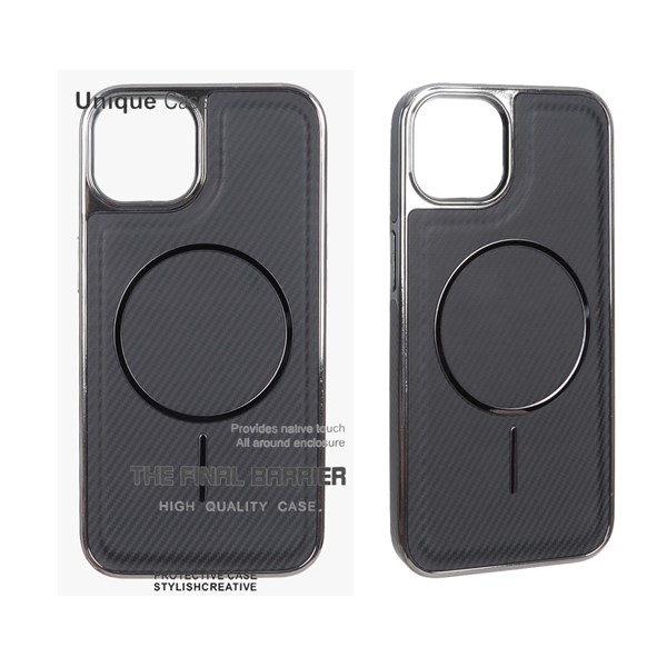 قاب اورجینال Unique Case هاشور مگنت فلزی Gunmetal مدل Apple iPhone 11 - مشکی (پک دار)