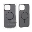 قاب اورجینال Unique Case هاشور مگنت فلزی Gunmetal مدل Apple iPhone 13 Pro Max - طوسی (پک دار)