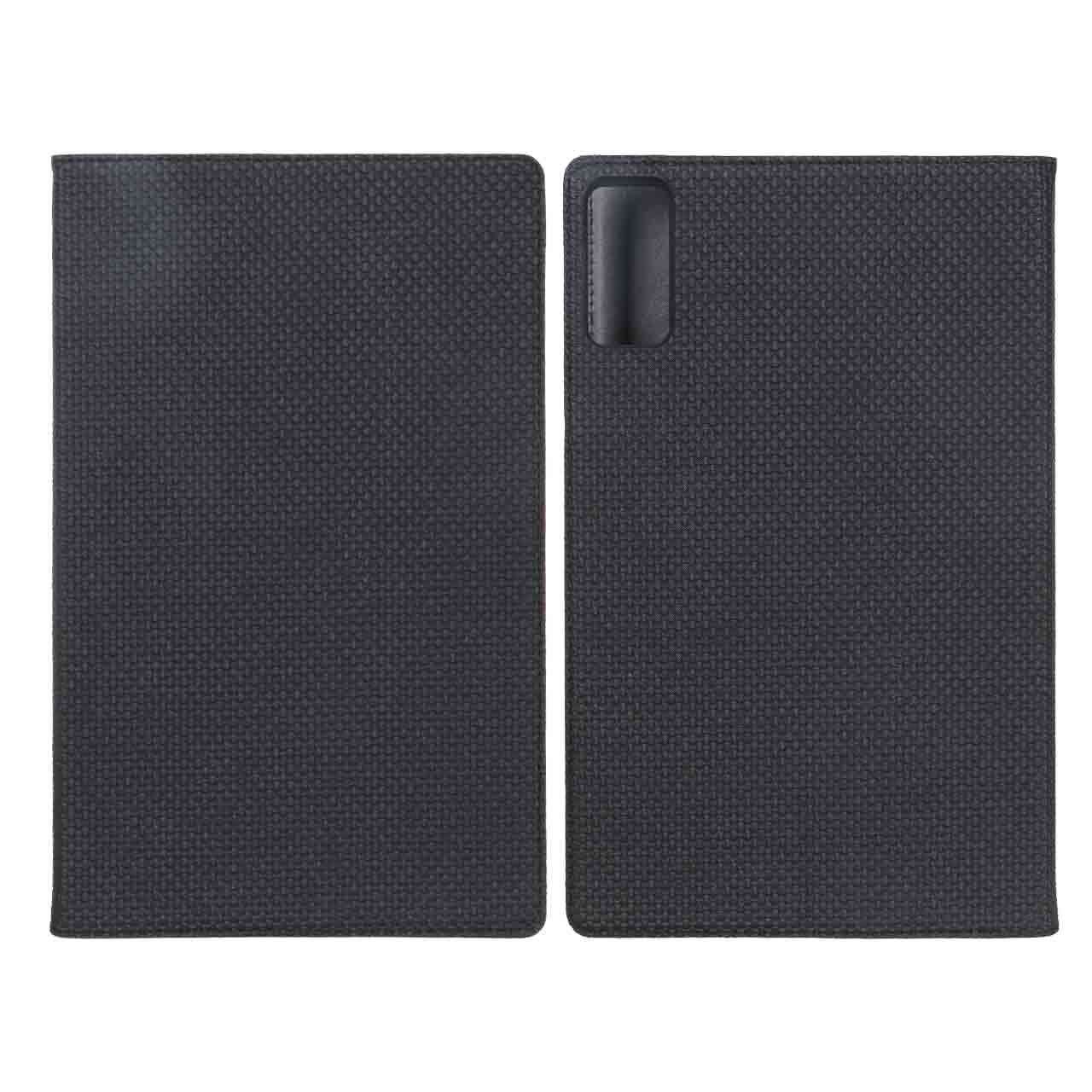 کیف تبلت چرمی حصیری Xiaomi Redmi Pad SE 11 / Redmi Pad 2 - مشکی - BSA