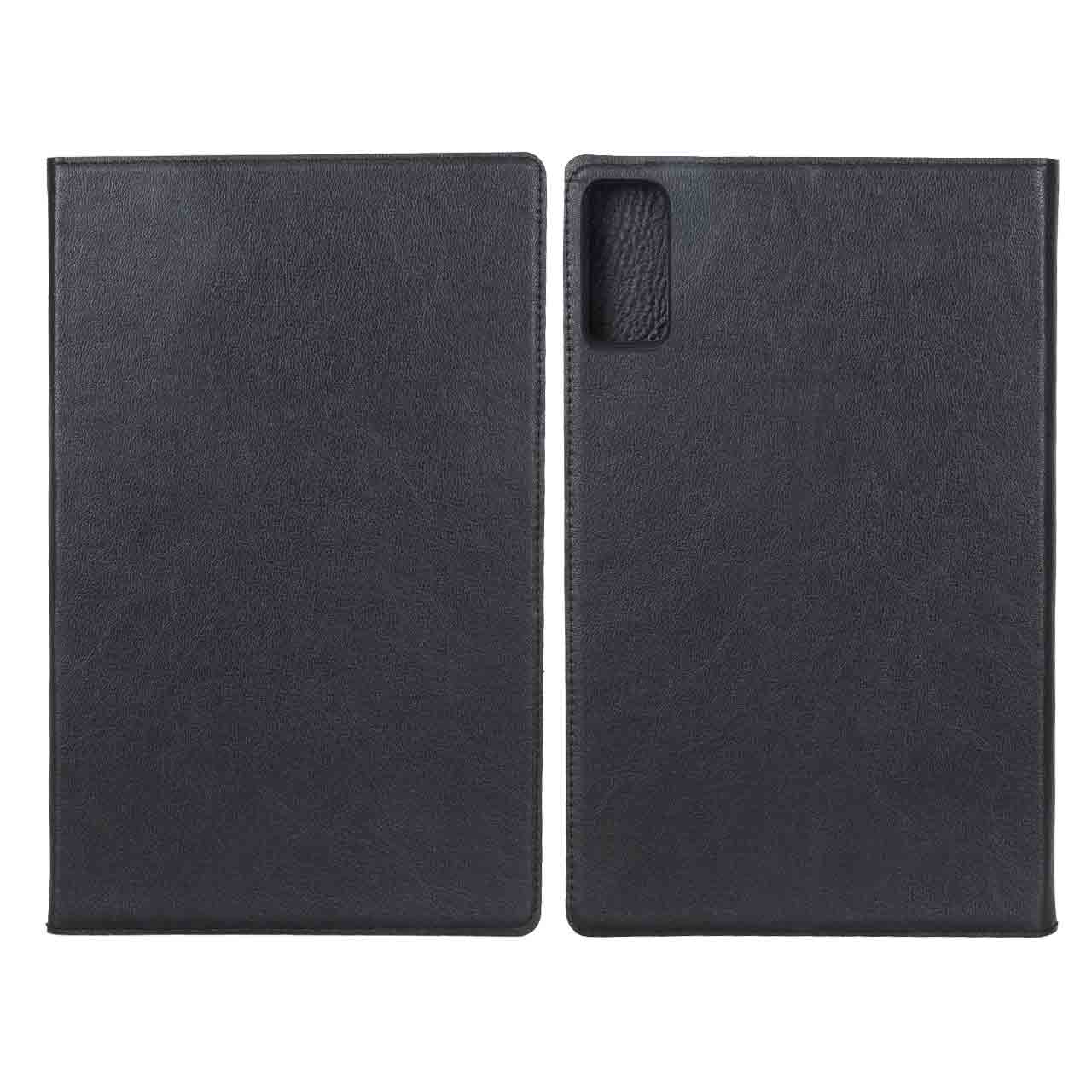 کیف تبلت چرمی ساده Xiaomi Redmi Pad SE - مشکی - BSA