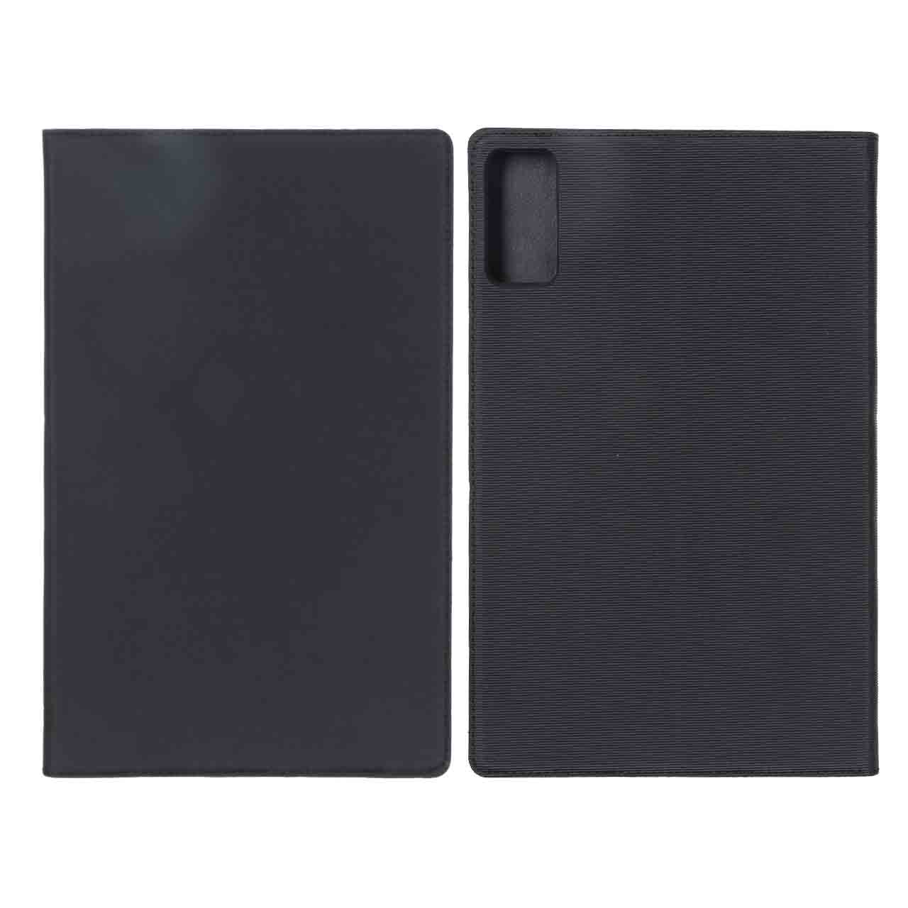 کیف تبلت چرمی شیاردار Xiaomi Redmi Pad SE - مشکی - BSA