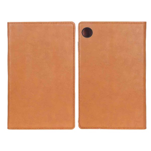 کیف تبلت چرمی ساده Samsung Galaxy Tab A11 8.7 / X133 / X135 - عسلی - BSA