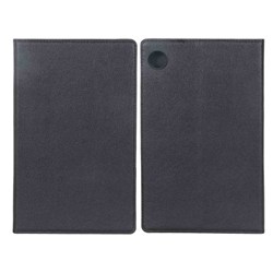 کیف تبلت چرمی ساده Samsung Galaxy Tab A9 8.7 / X110 / X115 - مشکی کد 1 - BSA