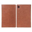 کیف تبلت چرمی طرح بافت Samsung Galaxy Tab A9 8.7 / X110 / X115 - قهوه ای روشن - BSA