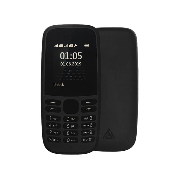 گوشی موبایل Shahab مدل 105 TA-1174DS - مشکی
